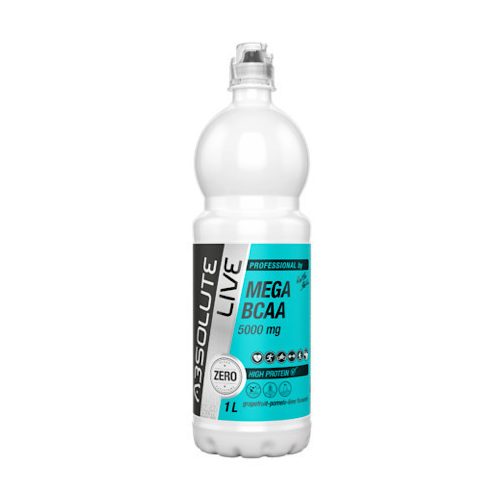 Absolute Live, Mega BCAA, napój o smaku grejpfruta, limonki i pomelo, 1 litr