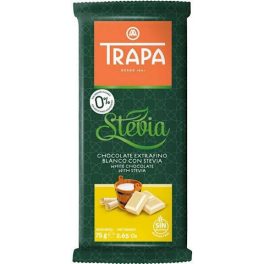 Trapa Stevia, biała czekolada, 75 g