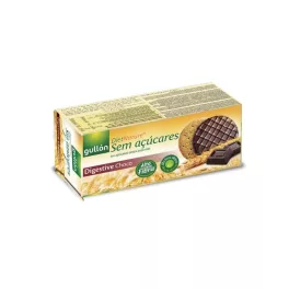   Gullón Digestive Choco - bezcukrowe, pełnoziarniste, czekoladą polane herbatniki, 270 g.