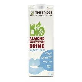   The Bridge Bio Napój migdałowy naturalny, bez cukru, 1000 ml