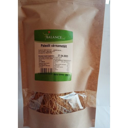 Balance Food Paleolityczna sucha makaron pszenna z mąki sezamowej, makaron cérna 250g.