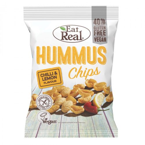 Eat Real Hummus Chips - Chilli i cytryna 45g