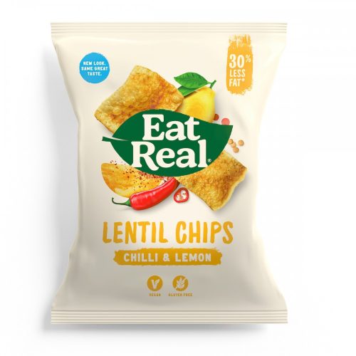 Eat Real Chips z soczewicy - Chilli i cytryna 40g
