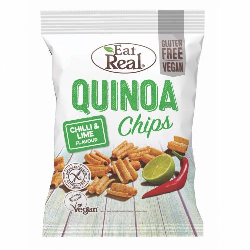 Eat Real Quinoa Chips - Chilli i Limonka 30g
