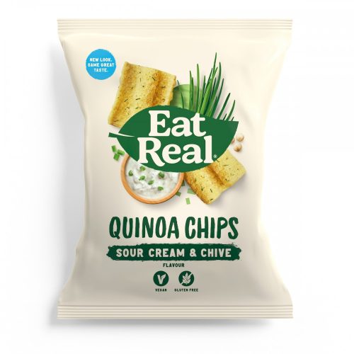 Eat Real Quinoa Chips - Kwaśna śmietana i Snidlinges (szczypiorek) 30g