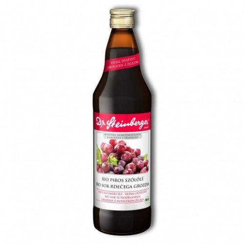 Dr. Steinberger Sok z czerwonych winogron ( organiczny) - 750 ml