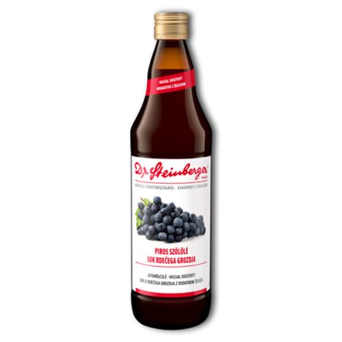 Dr. Steinberger Sok z czerwonych winogron ( organiczny) - 750 ml