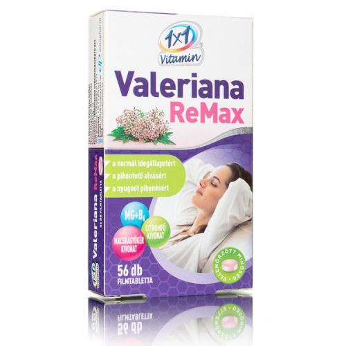 1x1 Witamina Valeriana Remax suplement diety tabletki powlekane (56 tabletek)