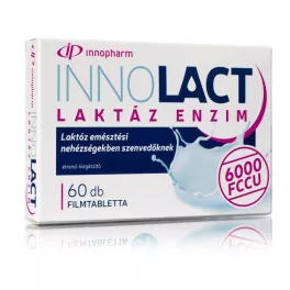   Innopharm Innolact Lactase enzym 6000 FCCU suplement diety tabletki powlekane (60 tabletek)