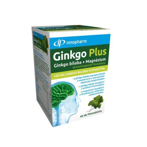 Innopharm Ginkgo Biloba 100 mg + Magnez kapsułki (60szt)