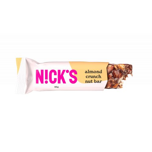 Nick's wegański batonik z migdałami, 40g