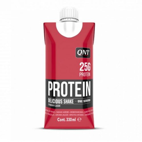 QNT Delicious Protein Shake 330ml - Strawberry 