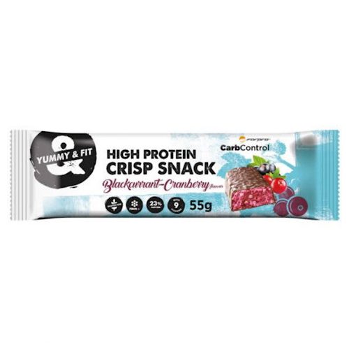 Forpro High Protein Crip Snack, o smaku czarnej porzeczki i borówki, 55 g