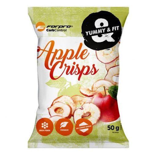 Forpro Dried Apple Chips, almaszirom, 50g