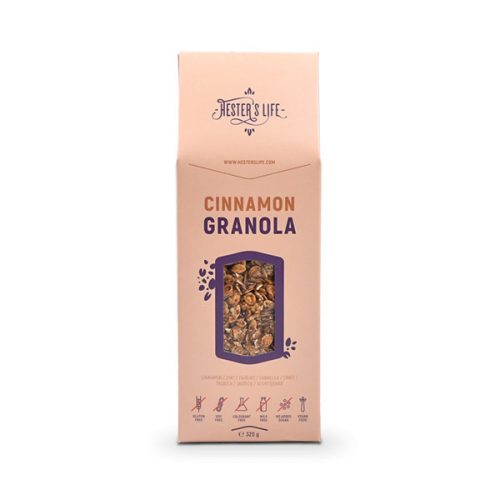 Hester's Life Cinnamon granola / granola o smaku cynamonowym 320 g