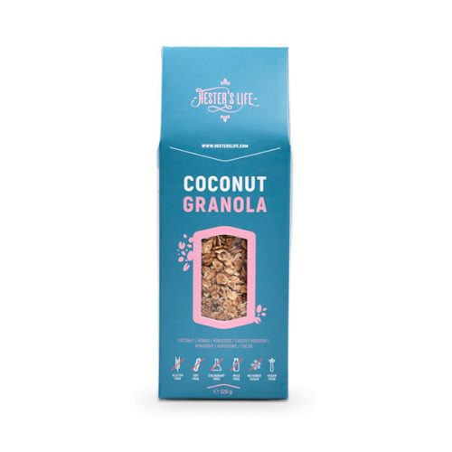 Hester's Life Coconut granola- granola kokosowa 320 g