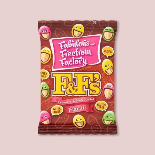 Fabryka Freefrom - F&F's Bez mleczny "orzechy laskowe w czekoladzie mlecznej 55 g