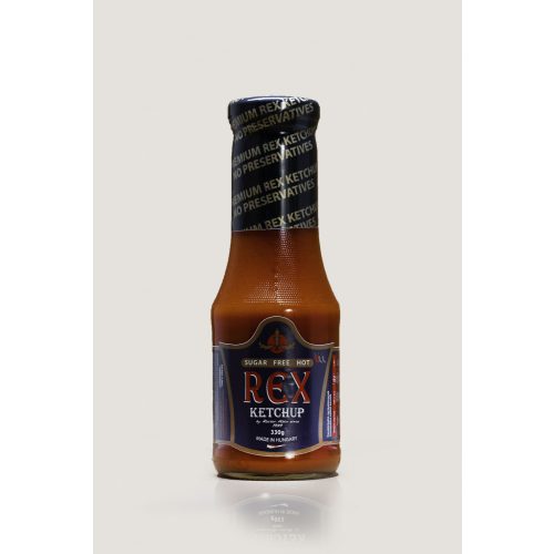Rex Ketchup, Hot/pikantny, bez cukru/sugar free, 330g
