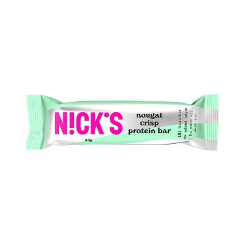 Baton proteinowy Nick's, krem nugatowy, 50g