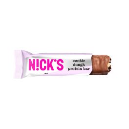   Baton proteinowy Nick's, smak cookie dough/czekoladowy batonik, 50g