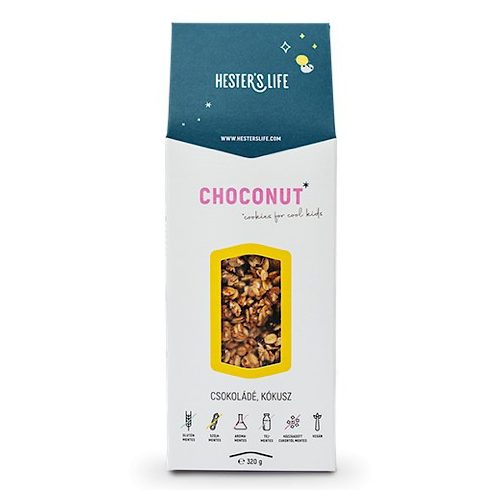 Hester's Life Choconut Cookies / Czekoladowo-kokosowa granola, 320g