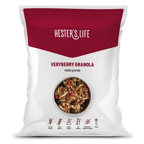 Hester's Life Veryberry granola / granola malinowa 60g
