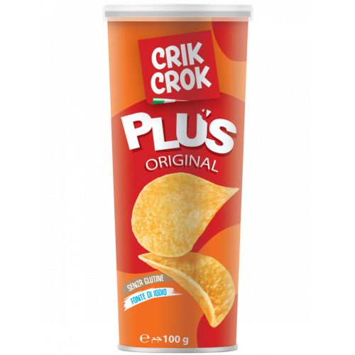 Chipsy Crik Crok, oryginalne, bezglutenowe, 100g