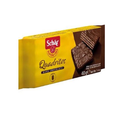 Schar Quadritos, wafelka czekoladowa, 40g.