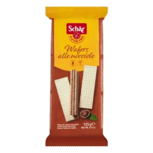 Schar Wafel z orzechami laskowymi, 125g