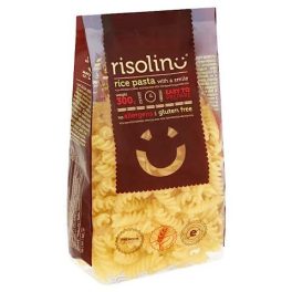 Risolino, makaron ryżowy, Fusilli, bezglutenowe, 300g.