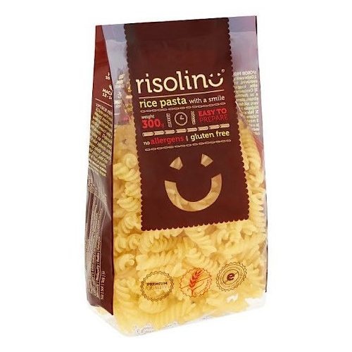 Risolino, makaron ryżowy, Fusilli, bezglutenowe, 300g.