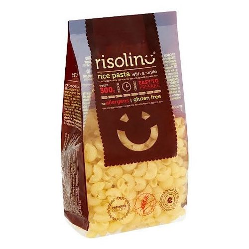 Risolino, makaron ryżowy, Cornetti, bezglutenowy, 300g.