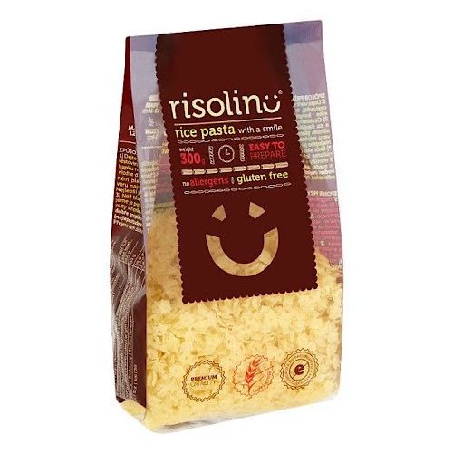 Risolino, makaron ryżowy, Gwiazdka, bezglutenowy, 300g