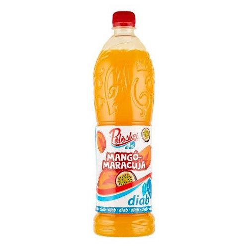 Syrop Pölöskei, diabetyczny, o smaku mango i marakui, 1 litr