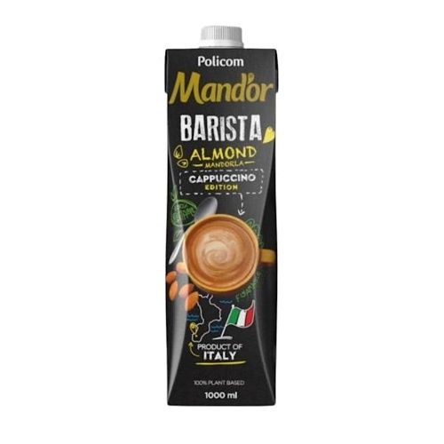 Mand'or Premium Barista Napój z Migdałów, 1000 ml.