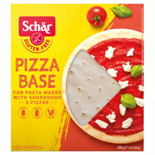 Schar Pizza crust, bezglutenowe, bezlaktozowe, wegańskie, 300g.
