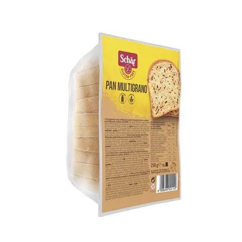 Chleb Schar Pan Multigrano, bezglutenowy, bez laktozy, 250g.