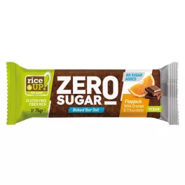   Rice Up, Placki Owsiane Zero, o smaku pomarańczowym i czekoladą, bez dodanego cukru, bezglutenowe, 70g.