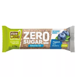   Rice up, Zero Plasterek Owsiany z jagodami, bez dodanego cukru, bezglutenowy, 70g