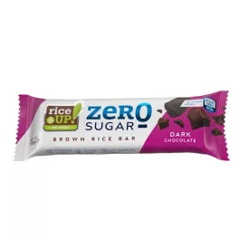   Rice Up, Zero Plaster ryżowy z gorzką czekoladą, bez dodanego cukru, 18g.