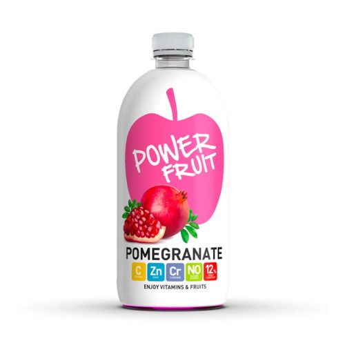Napój o smaku granatu Power Fruit z dodatkiem witaminy C, chromu i cynku, 750 ml.