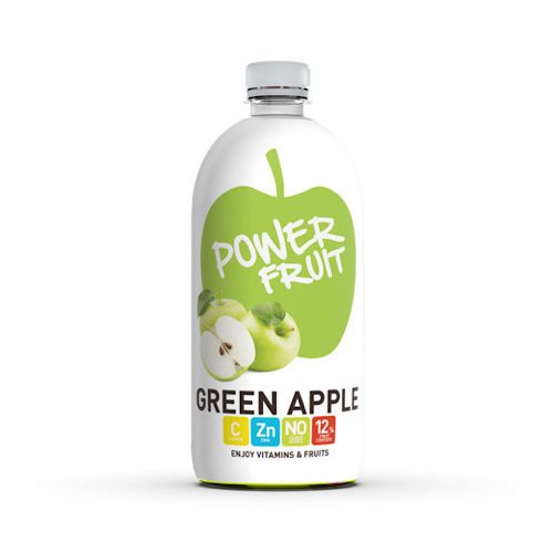Napój Power Fruit o smaku zielonego jabłka z witaminą C i cynkiem, 750 ml.