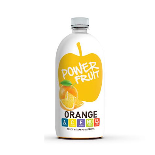 Power Fruit Napój o smaku pomarańczy z witaminami A, C i E, 750 ml.