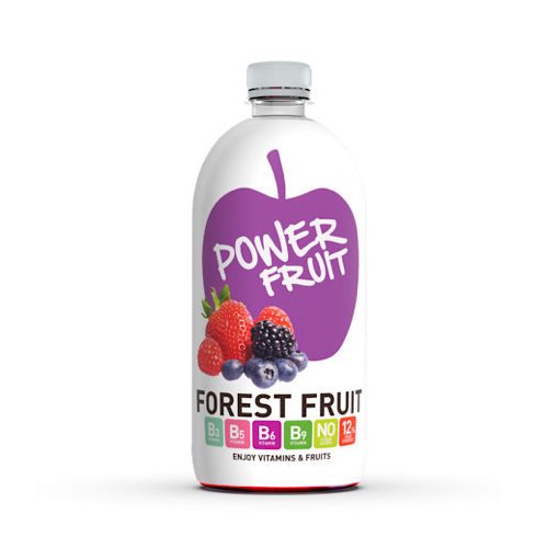Napój Power Fruit o smaku leśnych owoców z kompleksem witamin z grupy B, 750 ml