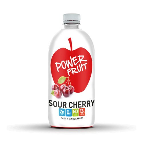 Zamówienie: Napój Power Fruit o smaku wiśniowym, z witaminami K i D, 750 ml.