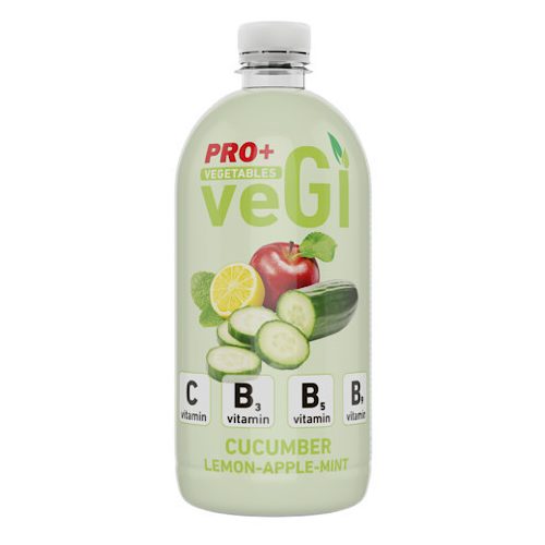Pro+ Vegi, Napój o smaku ogórka, cytryny i mięty, 750 ml