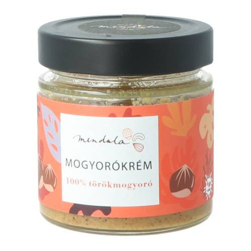 Polskie tłumaczenie: Pasta orzechowa Mendula - 100% orzechy tureckie, 180 g