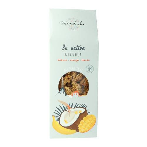 Mendula Granola z kokosem, bananem i mango, 250g