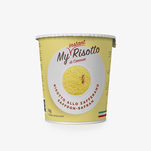 Moje Instant Risotto z sosem szafranowym, 70g.