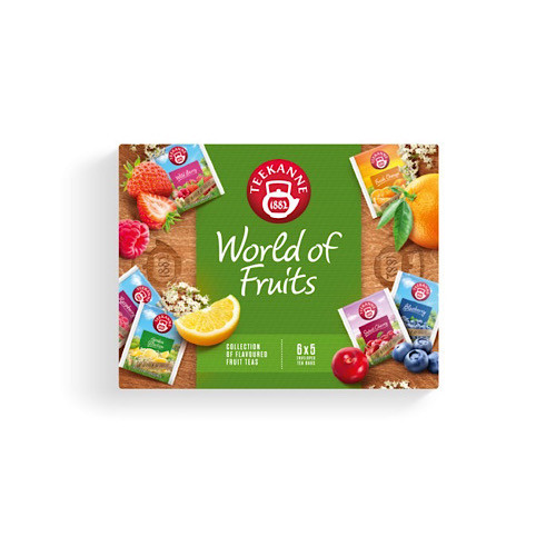 Teekanne Świat Owoców, wybór herbat owocowych, 68 g